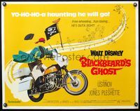 5s072 BLACKBEARD'S GHOST 1/2sh R76 Walt Disney, artwork of wacky invisible pirate Peter Ustinov!