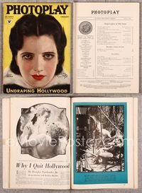5v131 PHOTOPLAY magazine February 1934, great super close up art of Kay Francis by Earl Christy!