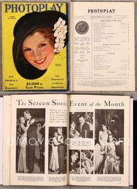 5v136 PHOTOPLAY magazine June 1931, art of Dorothy Jordan in flowered hat by Earl Christy!