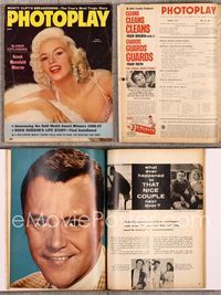 5v139 PHOTOPLAY magazine March 1957, sexy Jayne Mansfield, Monty Clift's breakdowns!
