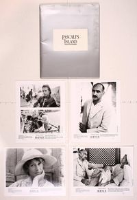 5v193 PASCALI'S ISLAND presskit '88 Ben Kingsley, at the end of an empire, a mystery began!