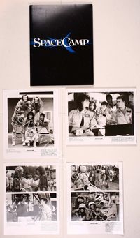 5v206 SPACECAMP presskit '86 Lea Thompson, Kate Capshaw, Kelly Preston, Joaquin Phoenix, Skerritt