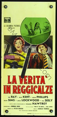 5w659 PLEASE TURN OVER Italian locandina '60 English comedy, Ted Ray, Jean Kent!