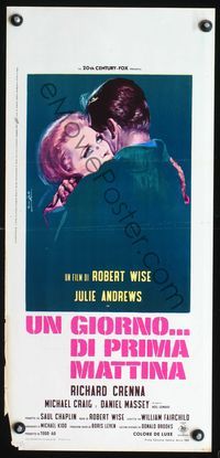 5w706 STAR Italian locandina '69 Enzo Nistri artwork of Julie Andrews & Robert Wise!