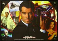6c021 TOMORROW NEVER DIES teaser portrait Aust mini poster '97 Pierce Brosnan as James Bond 007!