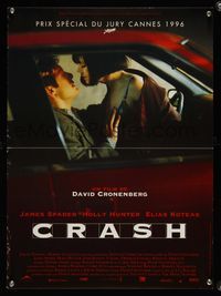 6c583 CRASH Belgian '96 David Cronenberg, James Spader, bizarre sex movie!