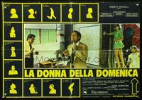 6c238 SUNDAY WOMAN Italian photobusta '76 Luigi Comencini's La donna domenica!