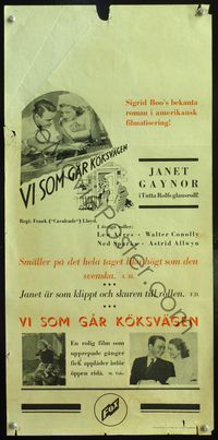 6c341 SERVANTS' ENTRANCE Swedish stolpe '34 Frank Lloyd directed, Janet Gaynor!