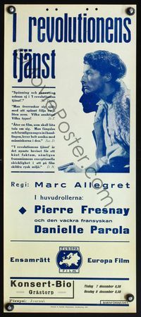 6c344 SOUS LES YEUX D'OCCIDENT Swedish stolpe '37 Marc Allegret directed, Pierre Fresnay!