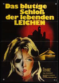 6d561 BLOOD ROSE German '70 La rose ecorchee, first sex-horror film ever made, wild art!