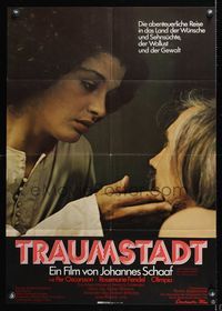 6d612 DREAM CITY German '73 Johannes Schaaf's Traumstadt, romantic close-up of couple!