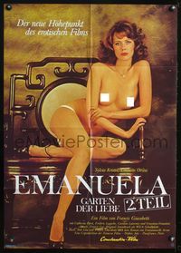 6d618 EMMANUELLE 2 THE JOYS OF A WOMAN German '76 Sylvia Kristel, nothing is wrong if it feels good