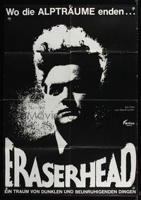 6d622 ERASERHEAD German '77 directed by David Lynch, Jack Nance, surreal fantasy horror!
