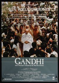 6d671 GANDHI German '82 Ben Kingsley as The Mahatma, directed by Richard Attenborough!
