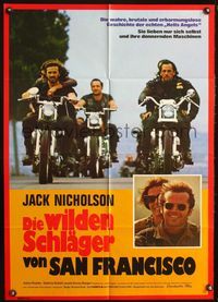 6d700 HELLS ANGELS ON WHEELS German R76 biker gangs, Adam Roarke, Jack Nicholson!