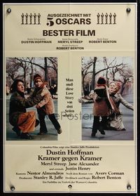 6d746 KRAMER VS. KRAMER German '80 Dustin Hoffman, Meryl Streep, child custody & divorce!