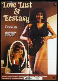 6d775 LOVE LUST & ECSTASY German/English '80 Erotiki ekstasi, Ajita Wilson, sexy Greek babes!