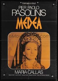 6d794 MEDEA German '69 Pier Paolo Pasolini, art of pretty Maria Callas, written by Euripides!