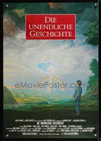 6d824 NEVERENDING STORY German '84 Wolfgang Petersen directed classic, great fantasy art by Rico!