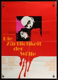 6d931 TENDERNESS OF WOLVES German '73 Die Zartlichkeit der Wolfe, Rainer Fassbinder, Fischer art!