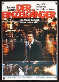 6d937 THIEF German '81 Violent Streets, Michael Mann directed, James Caan w/gun!