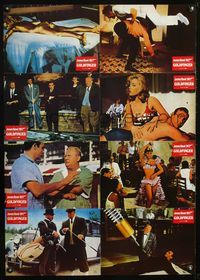 6d517 GOLDFINGER German LC poster R80s great images of Sean Connery as James Bond 007!