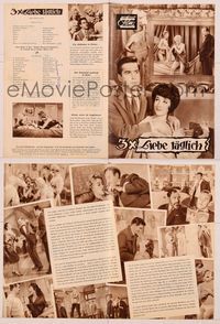 6e172 DOCTOR IN LOVE German program '61 an epidemic of fun & frolic 11 out of 10 doctors recommend!