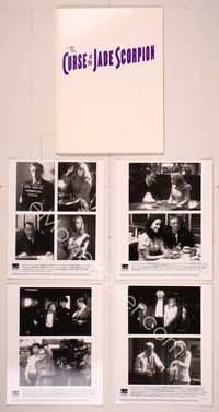 6e072 CURSE OF THE JADE SCORPION presskit '01 Woody Allen, Dan Aykroyd, Helen Hunt, Charlize Theron