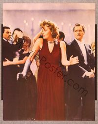 6f729 THAT'S ENTERTAINMENT PART 2 color 11x14 still '75 c/u of Greta Garbo dancing in sexy dress!