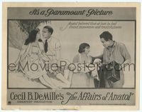 6f063 AFFAIRS OF ANATOL LC '21 Cecil B. DeMille, Gloria Swanson, Wallace Reid, Bebe Daniels & more!