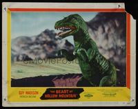 6f324 BEAST OF HOLLOW MOUNTAIN LC #7 '56 best close up of super fake Tyrannosaurus Rex dinosaur!