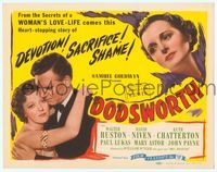 6f108 DODSWORTH TC R44 Mary Astor looms over Walter Huston & Ruth Chatterton, William Wyler!