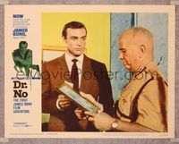 6f418 DR. NO LC #7 '62 great close up of Sean Connery in the first James Bond film adventure!