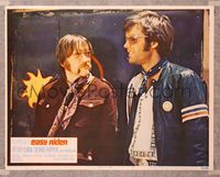 6f425 EASY RIDER LC #2 '69 close up of Peter Fonda & Luke Askew, directed by Dennis Hopper!