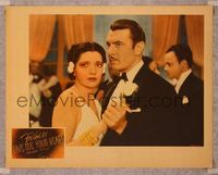 6f451 GIVE ME YOUR HEART LC '36 close up of pregnant unmarried Kay Francis dancing w/George Brent!