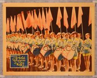 6f453 GOLD DIGGERS OF 1937 LC '36 Busby Berkeley, great image of sexy female soldiers with drums!