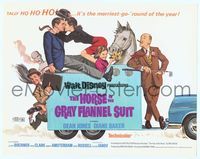 6f136 HORSE IN THE GRAY FLANNEL SUIT TC '69 Walt Disney, Dean Jones, wacky artwork of cast!