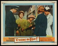 6f481 I WANT TO LIVE LC #8 '58 Susan Hayward as Barbara Graham, a party girl convicted of murder!