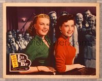 6f484 I'LL GET BY LC #2 '50 great close up of sexy smiling June Haver & Gloria DeHaven!