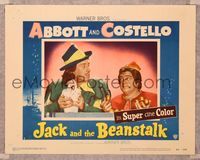 6f494 JACK & THE BEANSTALK LC #1 '52 Bud Abbott & Lou Costello with hen that lays golden eggs!