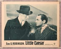 6f518 LITTLE CAESAR LC #6 R54 wonderful close up of Edward G. Robinson & Douglas Fairbanks Jr.!