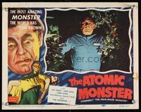 6f540 MAN MADE MONSTER LC #5 R53 great close up of convict-turned-Atomic-Monster Lon Chaney Jr.!