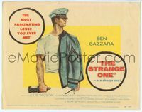 6f258 STRANGE ONE TC '57 military cadet Ben Gazzara is the most fascinating louse you ever met!