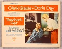 6f725 TEACHER'S PET LC #5 '58 teacher Doris Day is furious with smoking pupil Clark Gable!