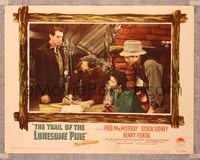 6f755 TRAIL OF THE LONESOME PINE LC #7 R49 Fred MacMurray watches country folk signing a paper!