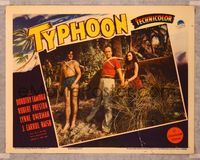 6f766 TYPHOON LC '40 sexy Dorothy Lamour ties men to tree before the massive storm!