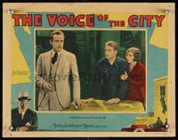 6f775 VOICE OF THE CITY LC '29 early detective talkie mystery, John Miljan & hero Robert Ames!