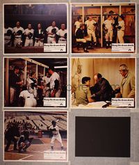 6g518 BANG THE DRUM SLOWLY 5 LCs '73 Robert De Niro, New York Yankees, baseball!