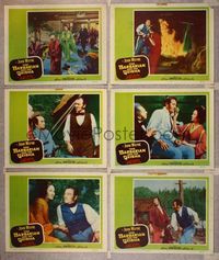6g208 BARBARIAN & THE GEISHA 6 LCs '58 John Huston, images of John Wayne & Eiko Ando!
