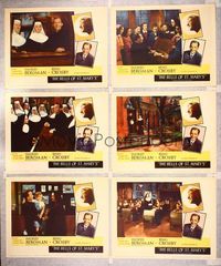 6g212 BELLS OF ST. MARY'S 6 LCs R57 smiling pretty nun Ingrid Bergman & Bing Crosby!